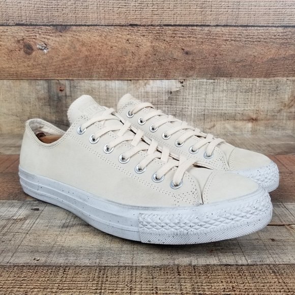 Converse OX Light Twine Men Sz 10 Chuck Taylor All Star Tan Leather Tan Nubuck